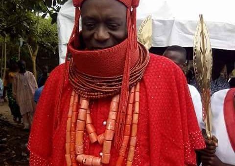 The Orovworere (traditional ruler) of Effurun Otor Kingdom, HRM Rotarian Dr. King Duku II