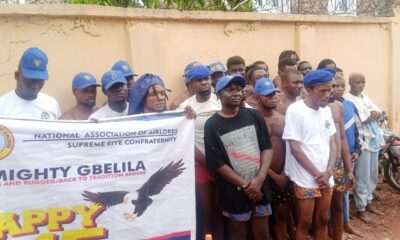Delta State Police Command Goes Tough On Cultists, Storms Their Celebration Venue In Ogwashi-Uku, Arrests 51, Recovers Two Guns