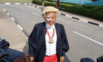 Lawyer Dressed As Traditionalist Attends Proceedings At Supreme Court