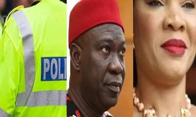 BREAKING: UK Police Arrest Ekweremadu, Wife