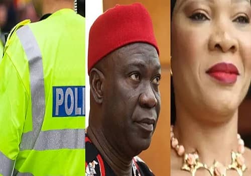 BREAKING: UK Police Arrest Ekweremadu, Wife