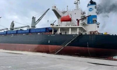 Calabar Port Returns To Life As Cargo Vessel Berths With Over 200 Heavy-duty Trucks, Containers