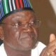 Governor Ortom's Convoy Involved In Accident