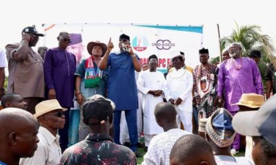 Senator Omo-Agege Receives Decampees From PDP & APGA To APC In Delta State