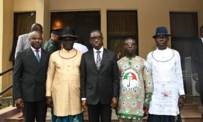 Okowa Tasks Commissioners On Commitment, Accountability, Assigns Portfolios To Onos, Others