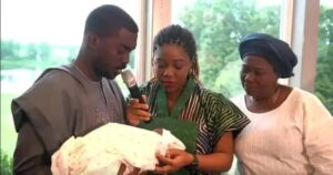 Bishop David Abioye, Senior Pastor, Living Faith Church (Goshen) and Pastor Mary Abioye were on hand for the covenant naming of their first grandchild in Marlboro, Maryland, USA.