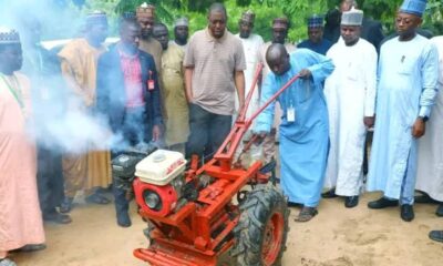Zulum Gifts N5M To Borno Almajiri Who Fabricated ‘Hand Tractor’