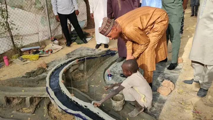 Zulum Releases N5M Scholarship On 13-Year Boy Who Copy-designed Borno Flyover