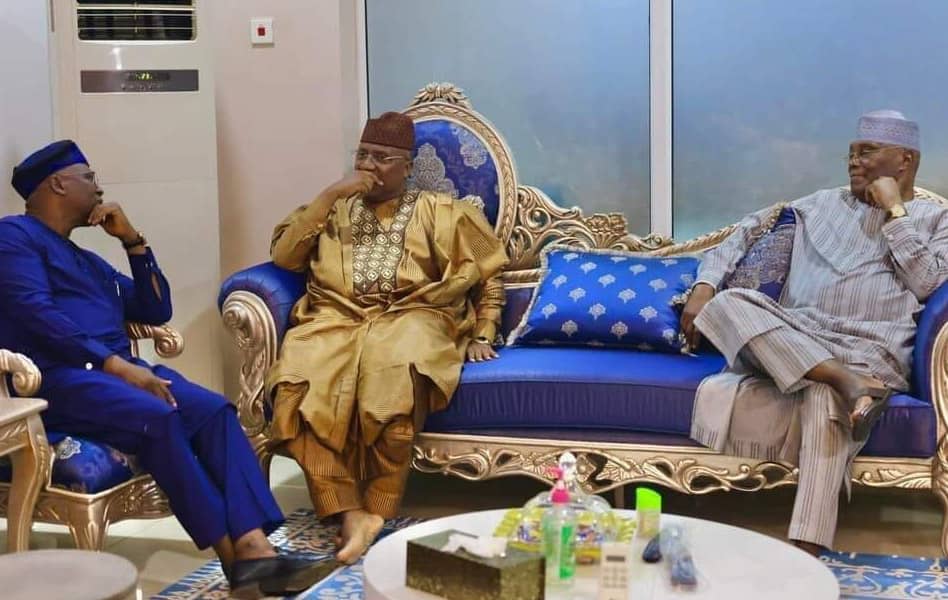 2023: Atiku woos Sen Bindow To PDP, Visits Senator's Yola Residence