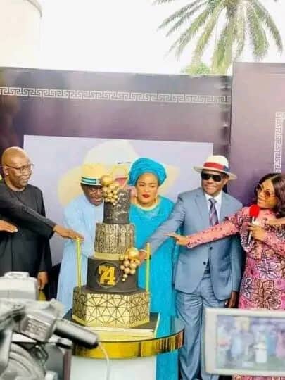 Wike Gifts Peter Odili Multi-Million Naira House On 74th Birthday