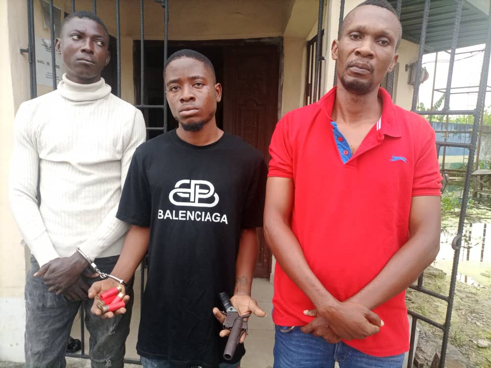 Warri: Police Arrest Three Suspected Cultists, Recover Gun, Others