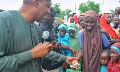 Monguno: Zulum Enrolls 4,229 IDP Orphans, Others In Mass School Admissions