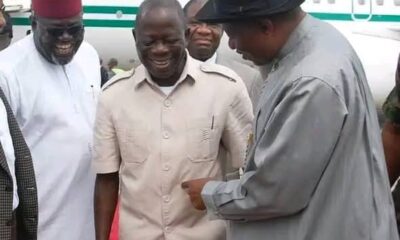 Oshiomhole Admits To Jonathan: You Are A Good Man, I Fought You Because Of Politics