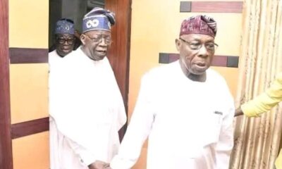 PHOTOS: Tinubu Lobbies Obasanjo For Presidential Endorsement