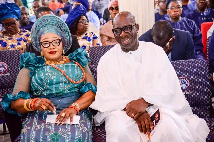 Obaseki Attends UNIBEN VC’s Son Wedding, Tasks Couple On Love