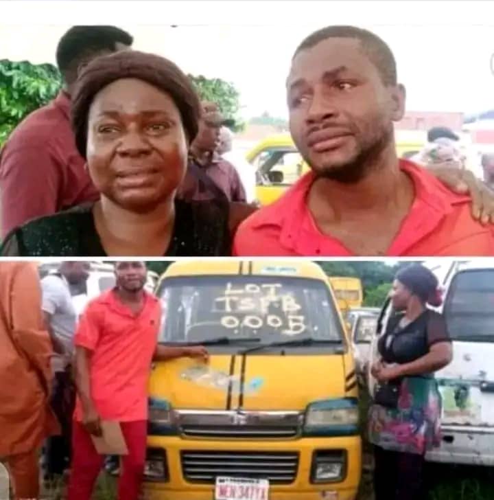 Widow, Son in Tears, Beg For Price Reduction as Lagos Govt Auctions Vehicles