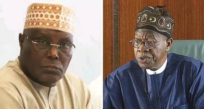 2023: Lai Mohammed Blasts Atiku