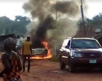 Enugu: Gunmen Disrupt Labour Party Meeting, Burn Vehicles, Motorcycle