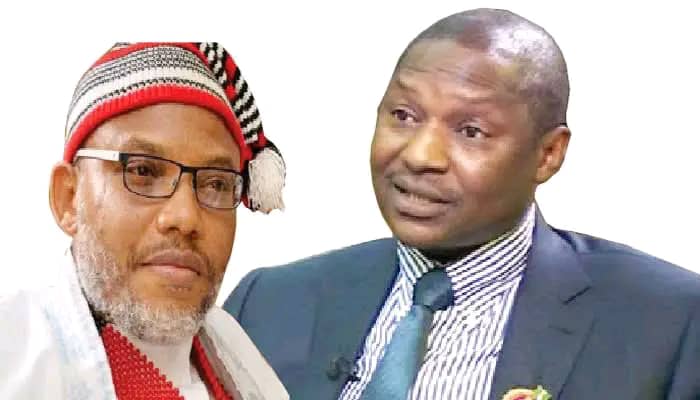 Nnamdi Kanu Discharged, Not Acquited, SaysJustice Minister, Malami