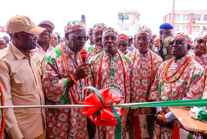 Atiku Opens Campaign Office In Edo, as Former VP, Obaseki, Others Laud Esama of Benin