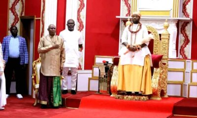 Omo-Agege To Olu Of Warri: I'll Restore The Lost Glory Of Warri When Elected