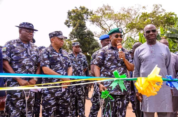 Obaseki, IGP Commission 1.6Km Road, Other Facilities In Ogida Police Training School