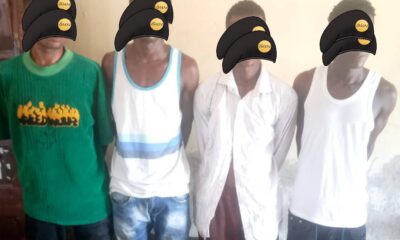 Police Arrest Four Murder Suspects Who Killed Man, Friend In Sapele Over N20, 000 Disagreement