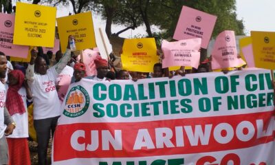 Tension, As Police Teargas Protesters In Abuja Demanding CJN's Resignation