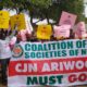 Tension, As Police Teargas Protesters In Abuja Demanding CJN's Resignation