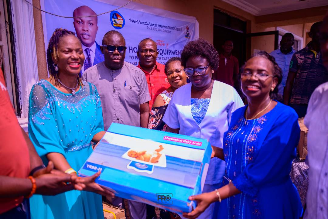 Tidi Donates Hospital Equipment Worth N17M To PHCs In Warri