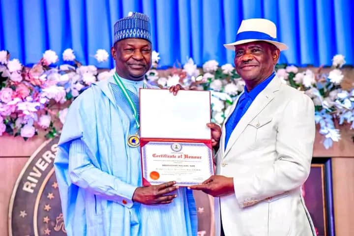 Malami Receives Rivers State's DSSRS Award