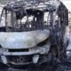 London School Bus With Children Bursts Into Flames