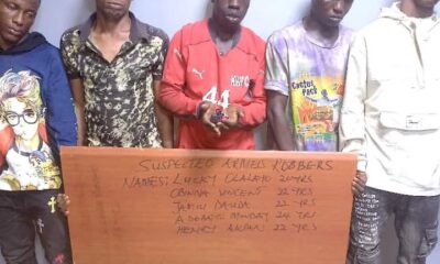 Fleeing 'Robber' Loses Wrist As Police Arrest Five 'Accomplices' In Lagos