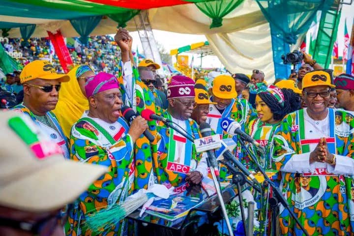 Tinubu At Ogun Campaign Rally, Promises To End Fuel Scarcity