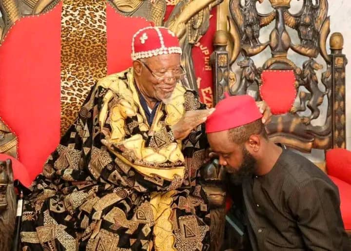 Tinubu's Son, Seyi, Conferred With Chieftaincy Title In Anambra