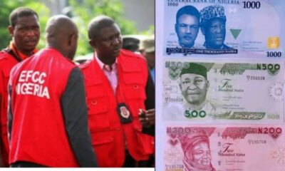 EFCC Grills Actress Over Spraying, Stepping On New Naira Notes