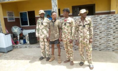 Edo State Police Command Arrests Four Armed Robbery Suspects In Military Uniforms