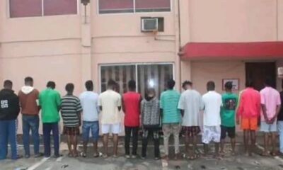 EFCC Arrests 15 Alleged Internet Fraudsters In Benin City