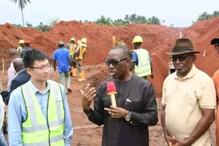 We're Building Sustainable Infrastructure In Delta - Okowa