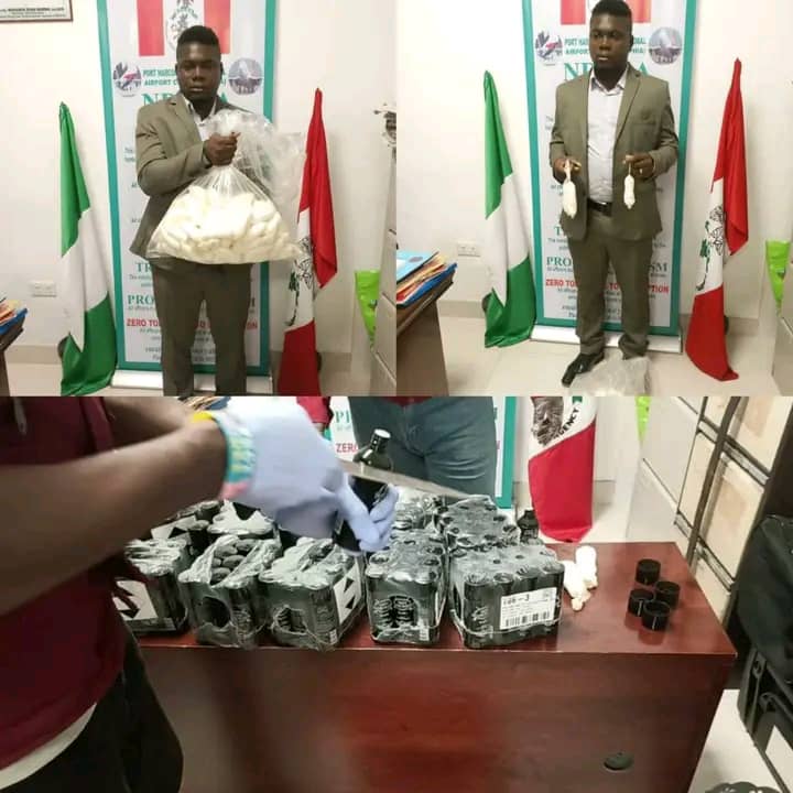 South American Man Apprehended With 9.9Kg Of Cocaine Concealed In Condoms At Port Harcourt Airport