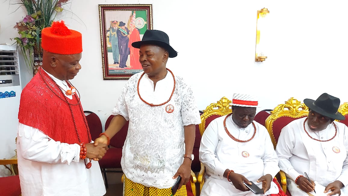 PHOTOS: UPU Visits Three Urhobo Kingdoms In Delta That Lost Their Kings