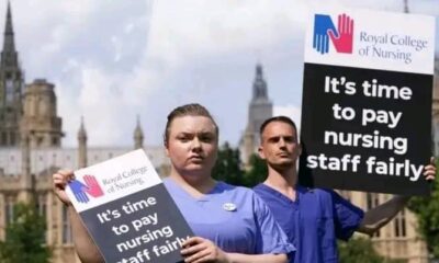 UK Nurses Set To Strike Until Christmas Over Pay