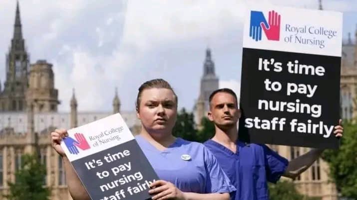 UK Nurses Set To Strike Until Christmas Over Pay