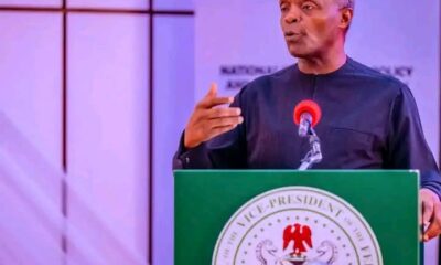 Osinbajo: Leaders Don't Have Luxury Of Toying With Prejudice In Contesting For Power, Says It's A Threat To Our Democracy