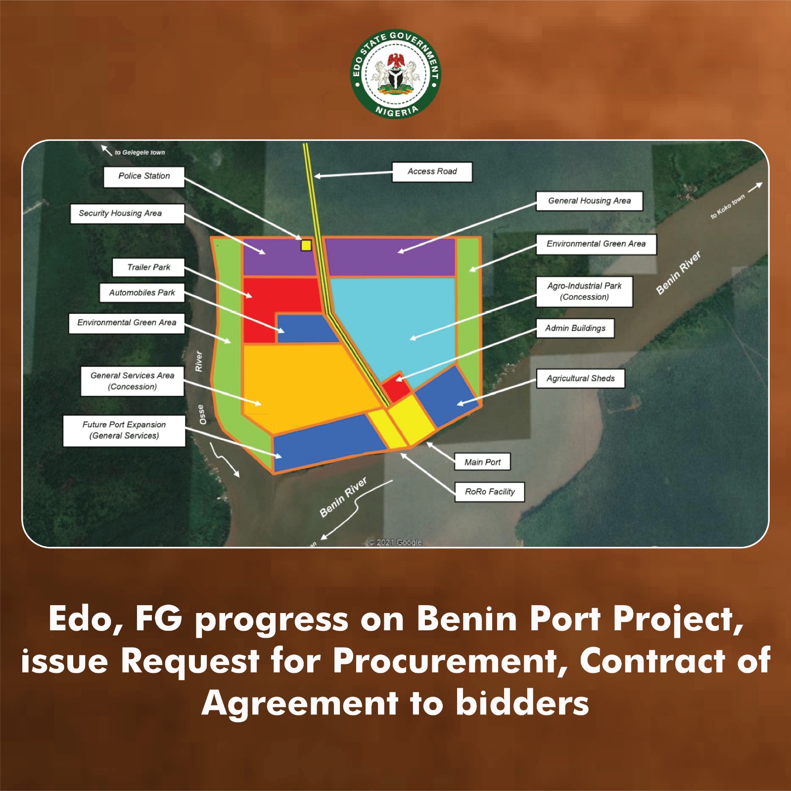 Edo, FG Progress On Benin Port Project, Issue Request For Proposal To Bidders