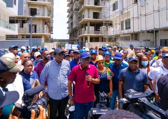 Gov Sanwo-Olu Orders Demolishing Of Three Buildings In Banana Island