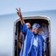 President-elect Tinubu Returns Home, Says "I'm Ready For The Task Ahead"