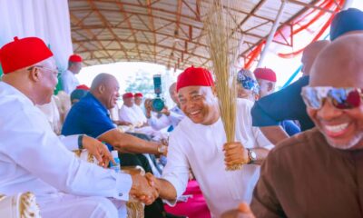 Governor Hope.Uzodinma Receives PDP Decampees, Other Opposition Faithful To APC