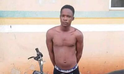 21-Year-Old Ex-convict Arrested For Stealing Okada After Serving Two Jail Terms