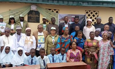 NYSC Member Umelo Favour Makes History, Donates Infrastructures To School, Community
